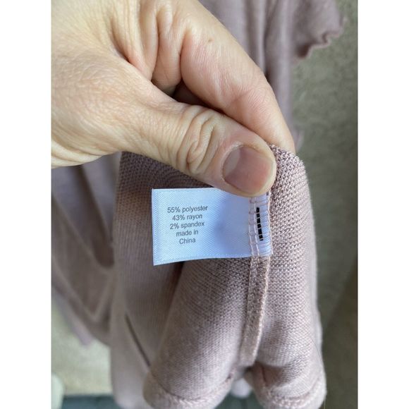 Lane Bryant Cold Shoulder Lightweight Sweater - Pink - Size 22/24 - Picture 6 of 7